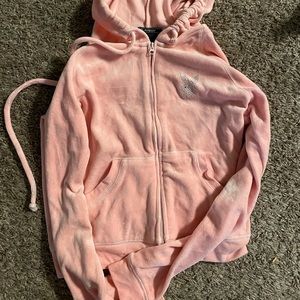 Fuzzy playboy bunny jacket